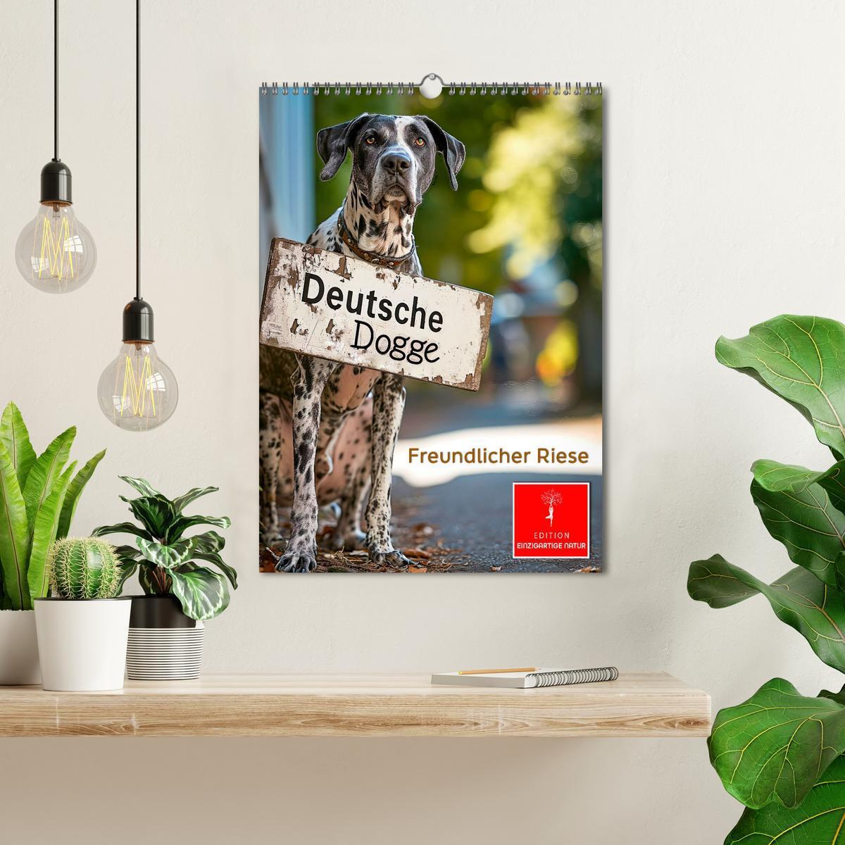 Bild: 9783383766534 | Deutsche Dogge - freundlicher Riese (Wandkalender 2025 DIN A3...