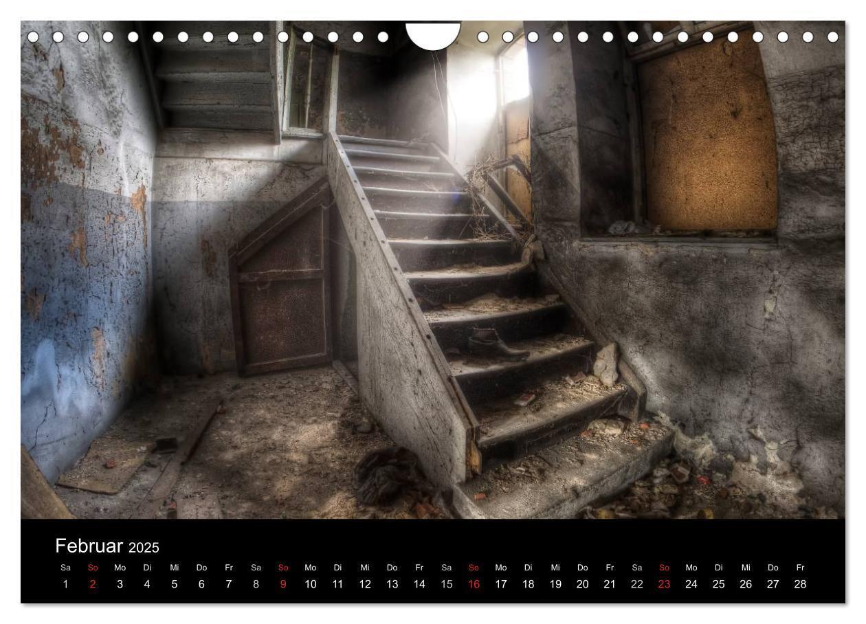 Bild: 9783435665037 | Lost Places - Verlassene Orte (Wandkalender 2025 DIN A4 quer),...