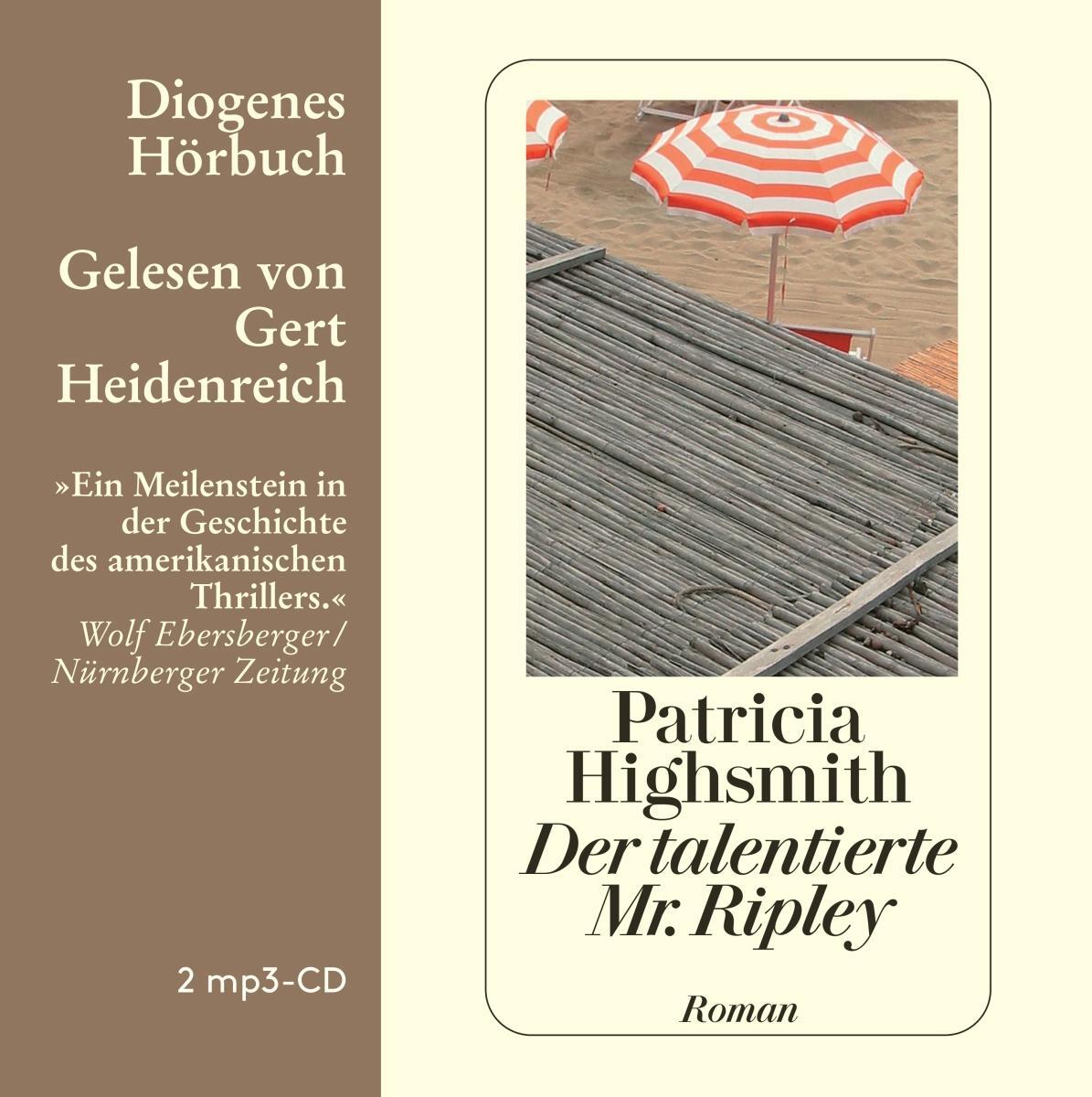 Cover: 9783257803518 | Der talentierte Mr. Ripley (MP3-CD) | Patricia Highsmith | MP3 | 2014