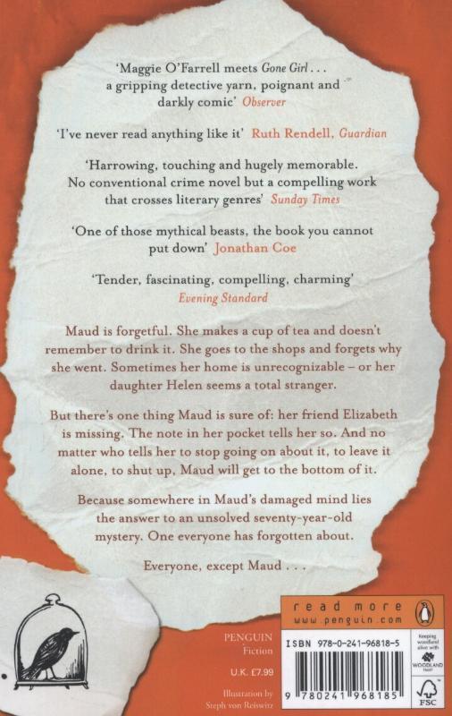 Rückseite: 9780241968185 | Elizabeth is Missing | Emma Healey | Taschenbuch | Englisch | 2015