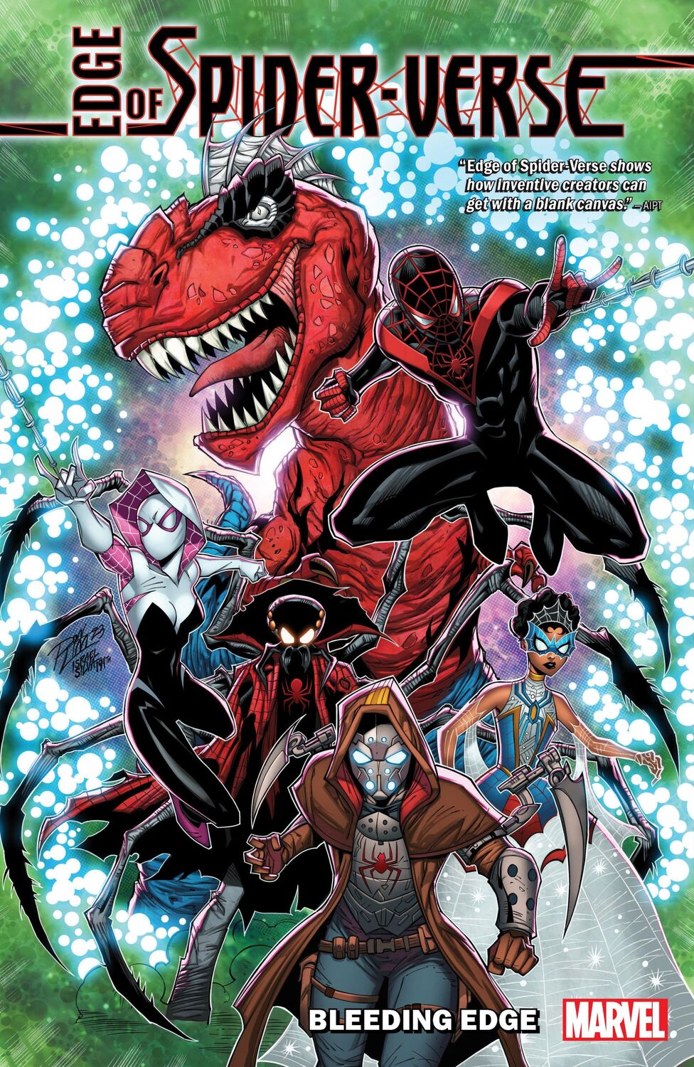 Cover: 9781302953386 | Edge of Spider-Verse: Bleeding Edge | Dan Slott (u. a.) | Taschenbuch