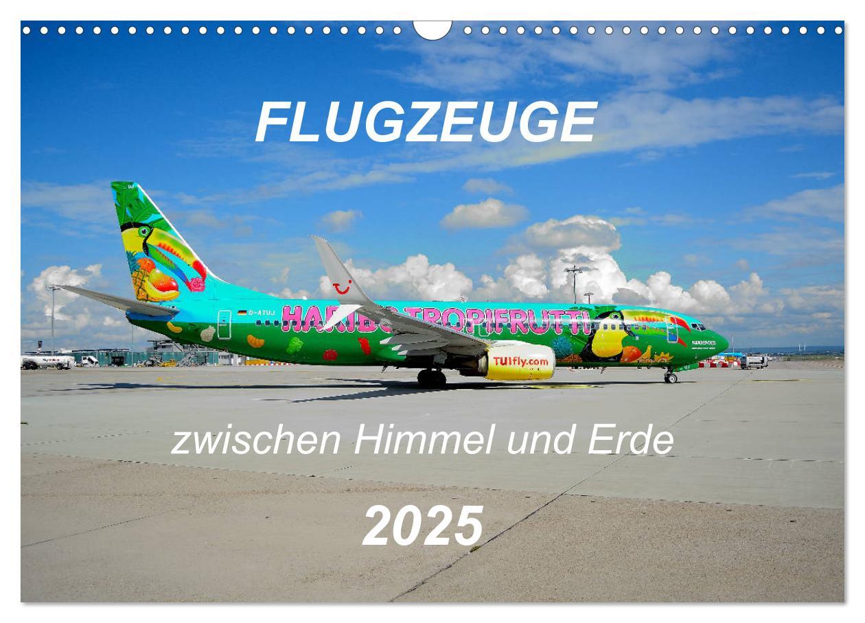 Cover: 9783435208913 | Flugzeuge zwischen Himmel und Erde (Wandkalender 2025 DIN A3 quer),...