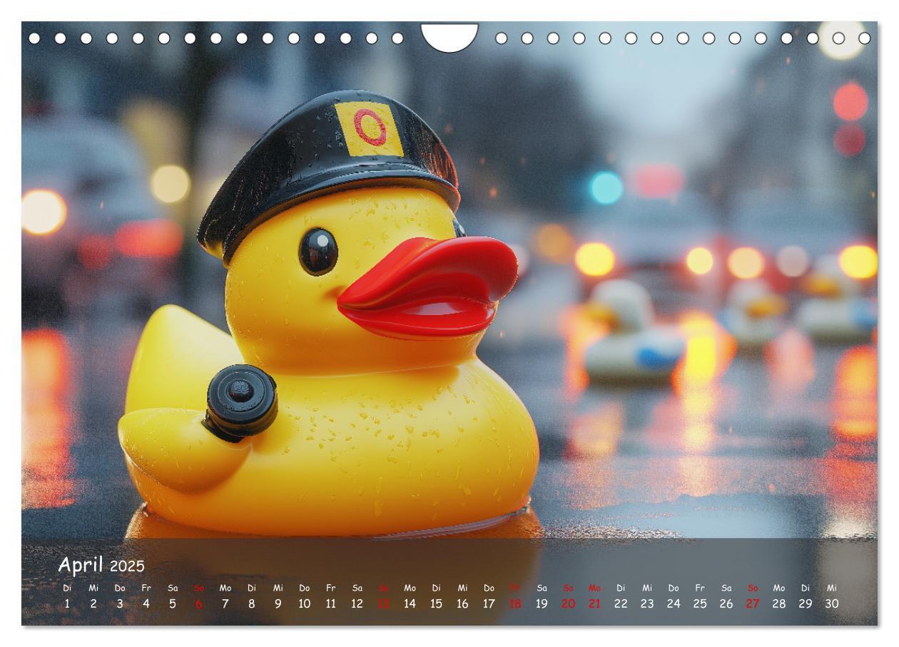 Bild: 9783457206645 | Badeenten Kalender - Quietscheenten in der Berufswelt (Wandkalender...