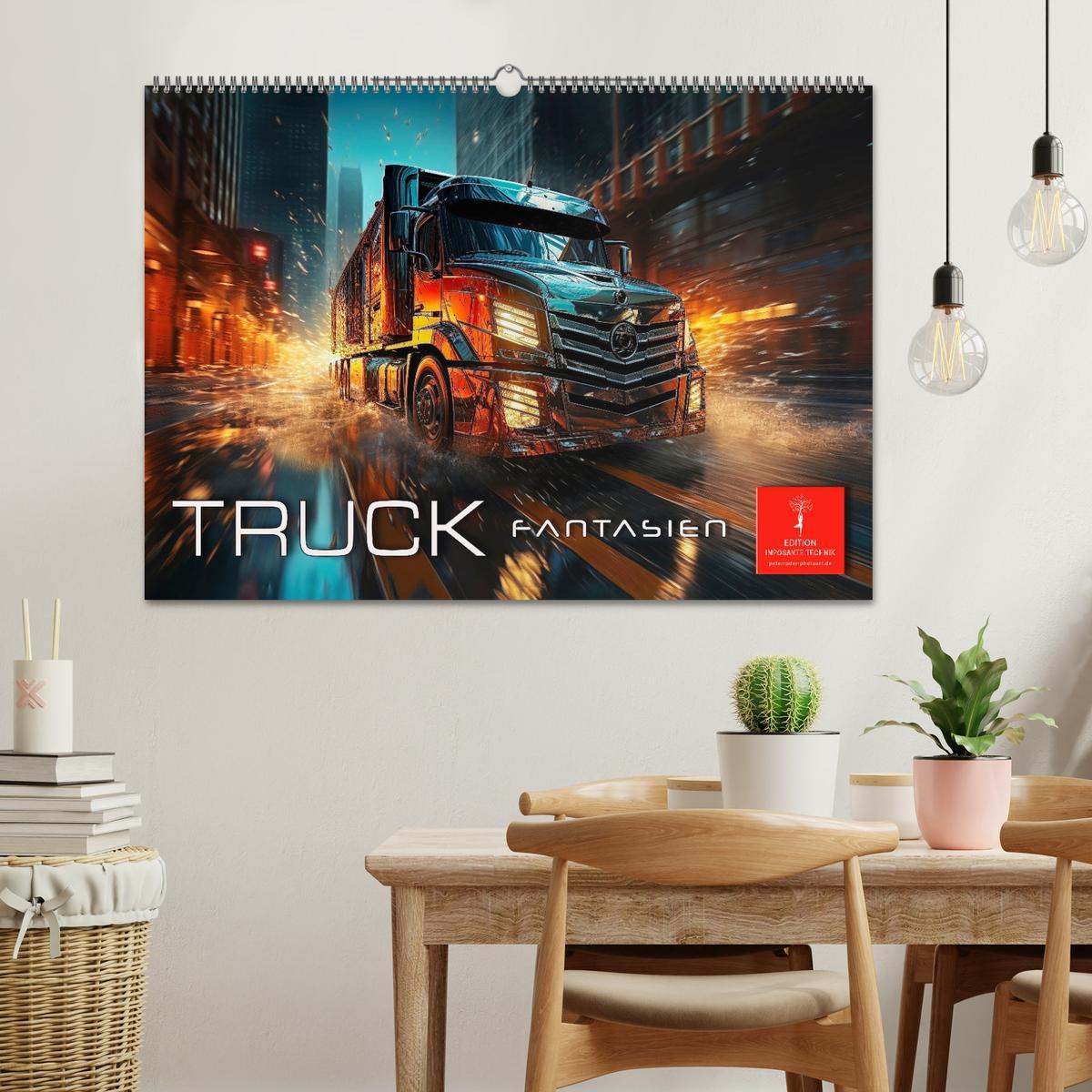 Bild: 9783383891823 | Truck Fantasien (Wandkalender 2025 DIN A2 quer), CALVENDO...