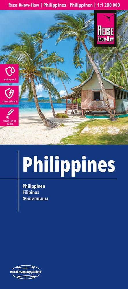 Cover: 9783831774524 | Reise Know-How Landkarte Philippinen / Philippines (1:1.200.000)