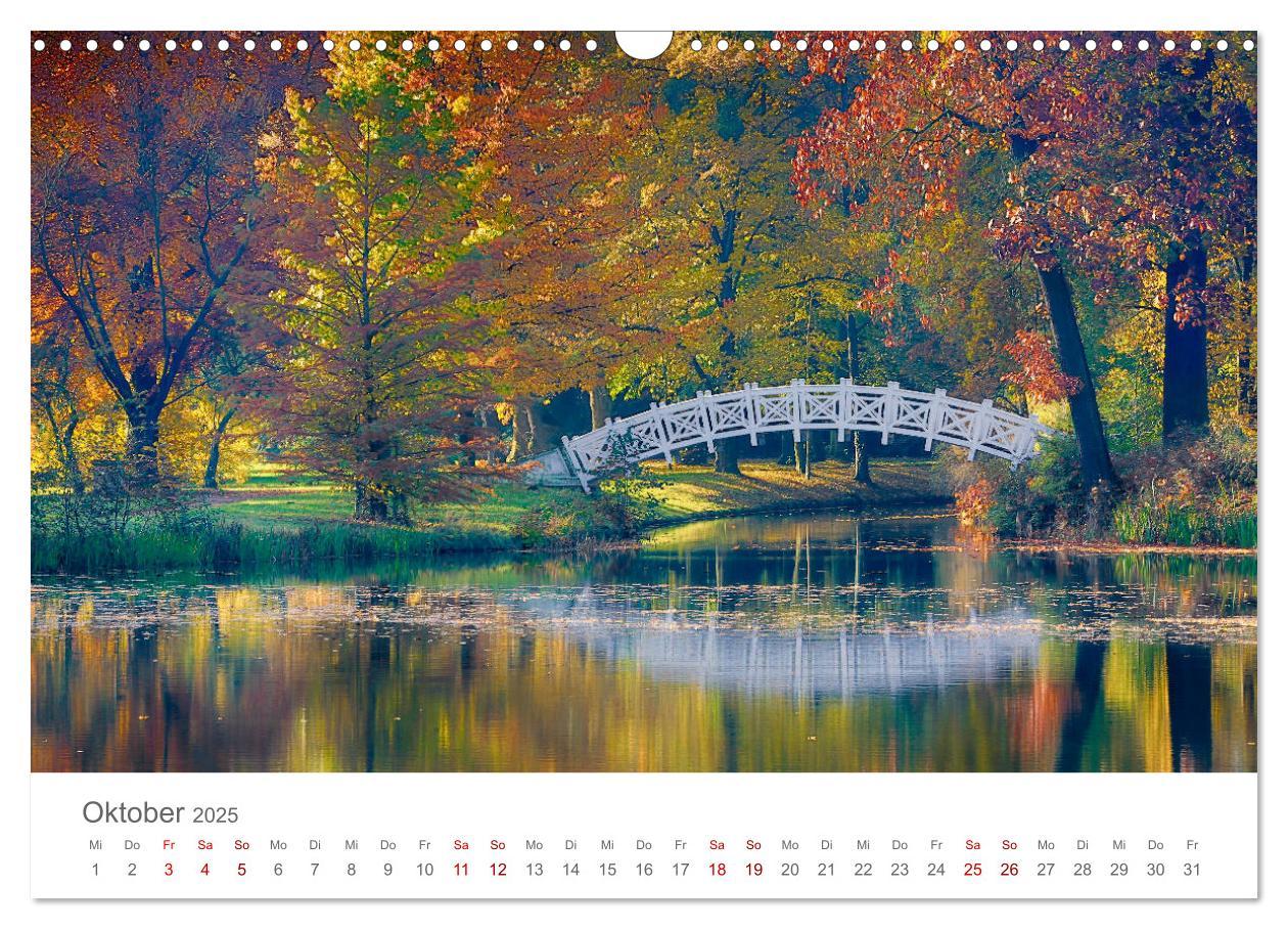 Bild: 9783435194278 | Dessau Design und ein schöner Park (Wandkalender 2025 DIN A3 quer),...