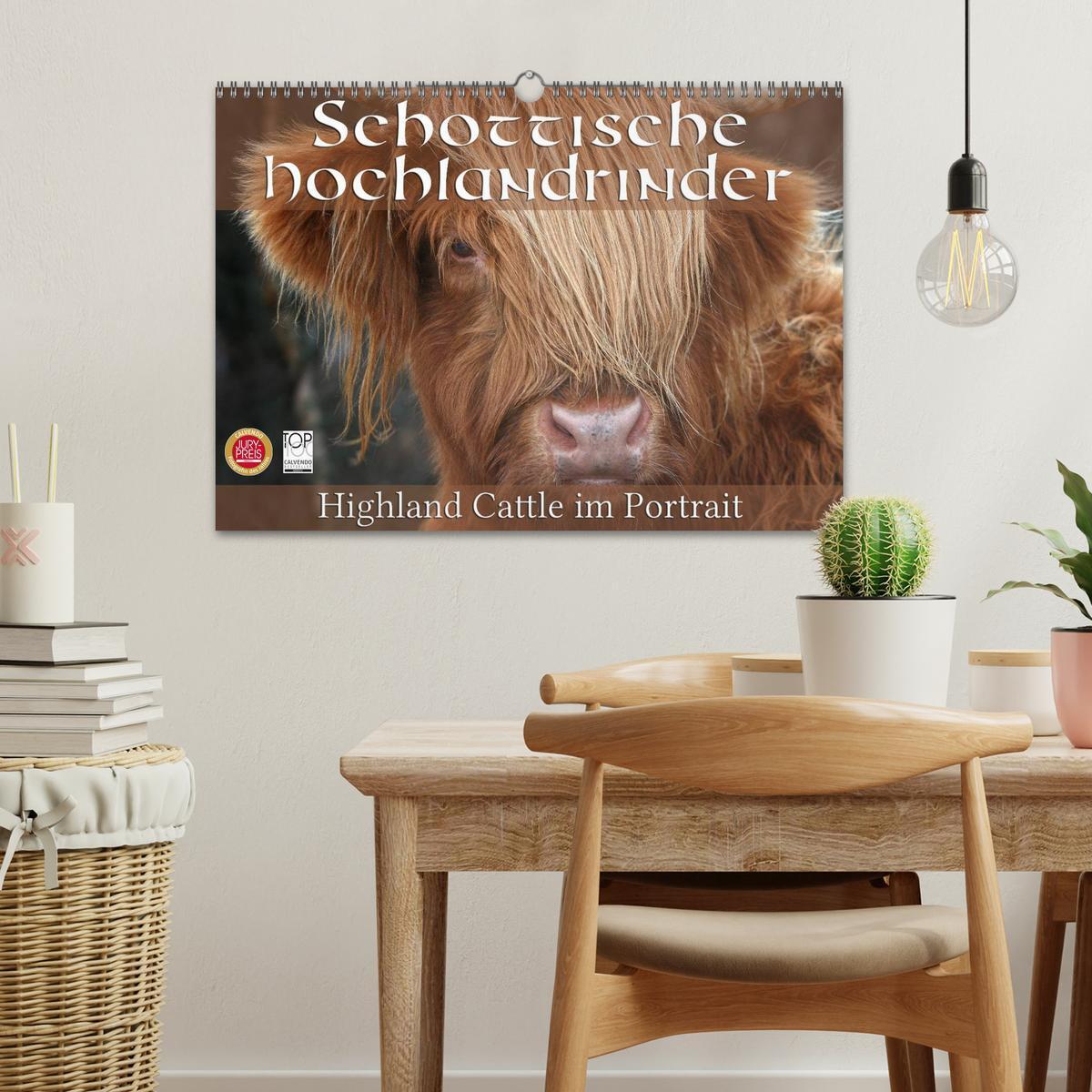 Bild: 9783435731145 | Schottische Hochlandrinder - Highland Cattle im Portrait...