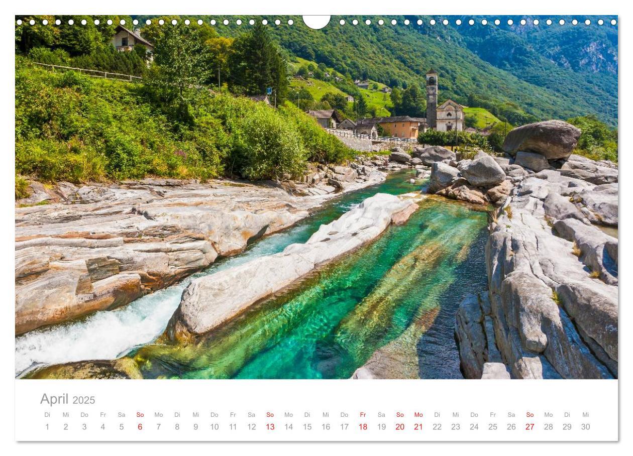 Bild: 9783435685554 | TESSIN Werner Dieterich (Wandkalender 2025 DIN A3 quer), CALVENDO...