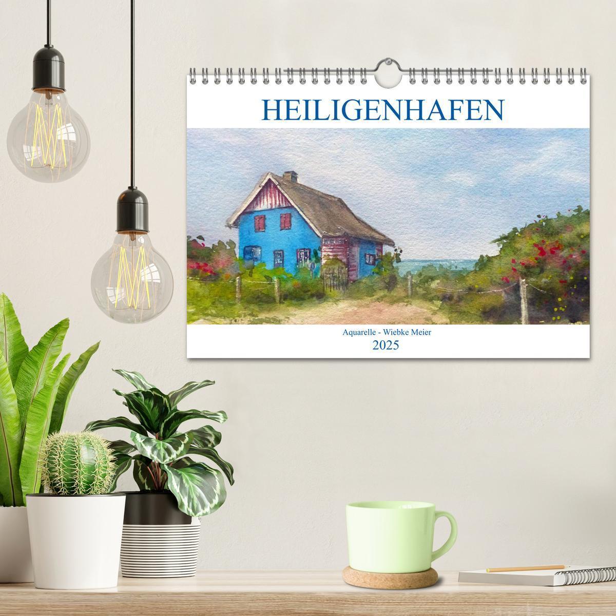 Bild: 9783435262472 | Heiligenhafen in Aquarell (Wandkalender 2025 DIN A4 quer), CALVENDO...