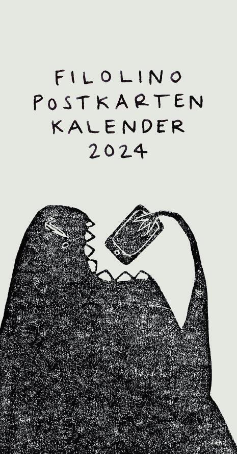 Cover: 9783954612550 | Filolino Postkartenkalender 2024 | Filomena Franke | Kalender | 12 S.