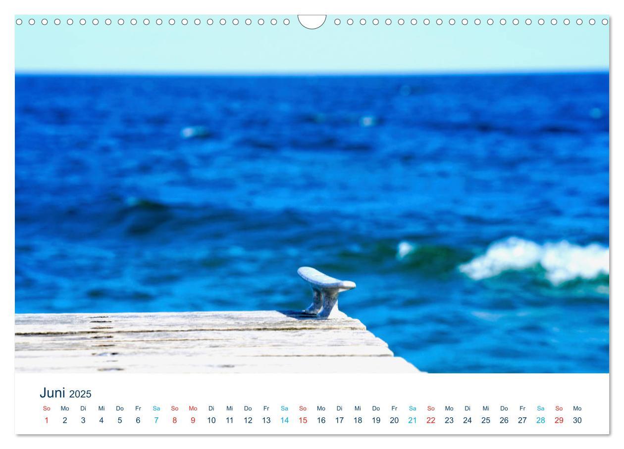 Bild: 9783435113415 | Der Fehmarn-Steg (Wandkalender 2025 DIN A3 quer), CALVENDO...