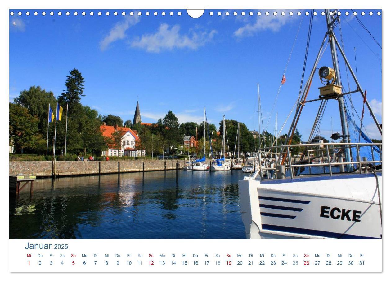 Bild: 9783435727858 | Eckernförde 2025. Impressionen rund um den Hafen (Wandkalender 2025...