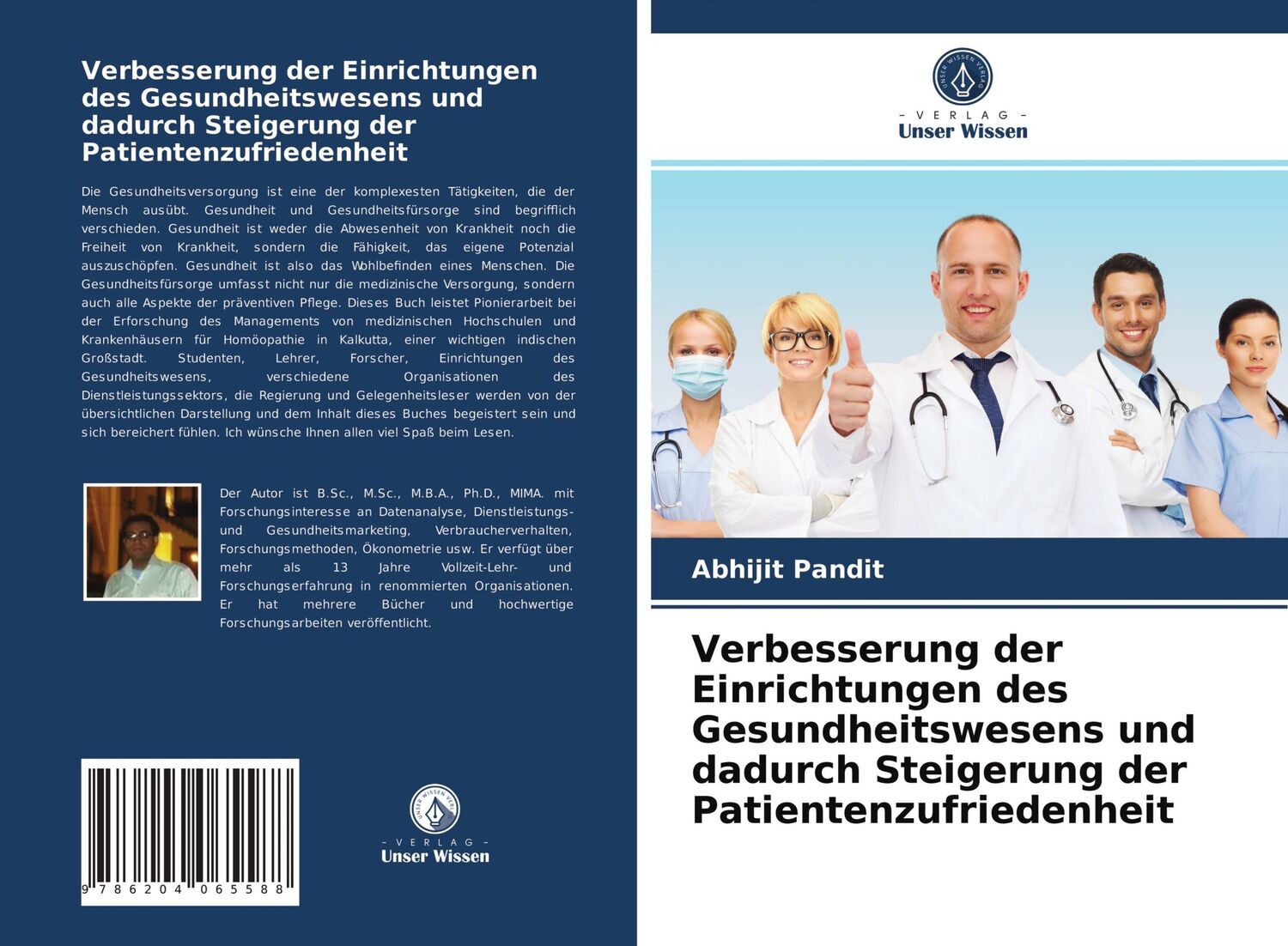 Cover: 9786204065588 | Verbesserung der Einrichtungen des Gesundheitswesens und dadurch...