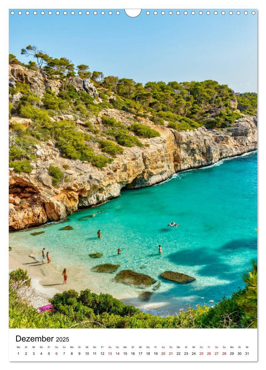 Bild: 9783435972142 | Mallorca - Insel des Glücks (Wandkalender 2025 DIN A3 hoch),...