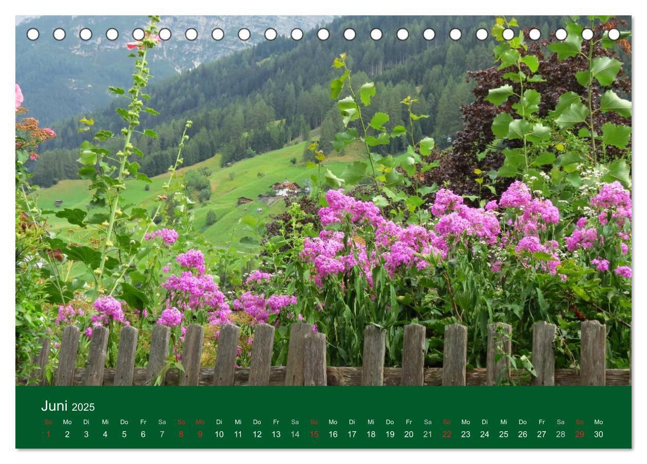 Bild: 9783435717484 | Stubaital (Tischkalender 2025 DIN A5 quer), CALVENDO Monatskalender