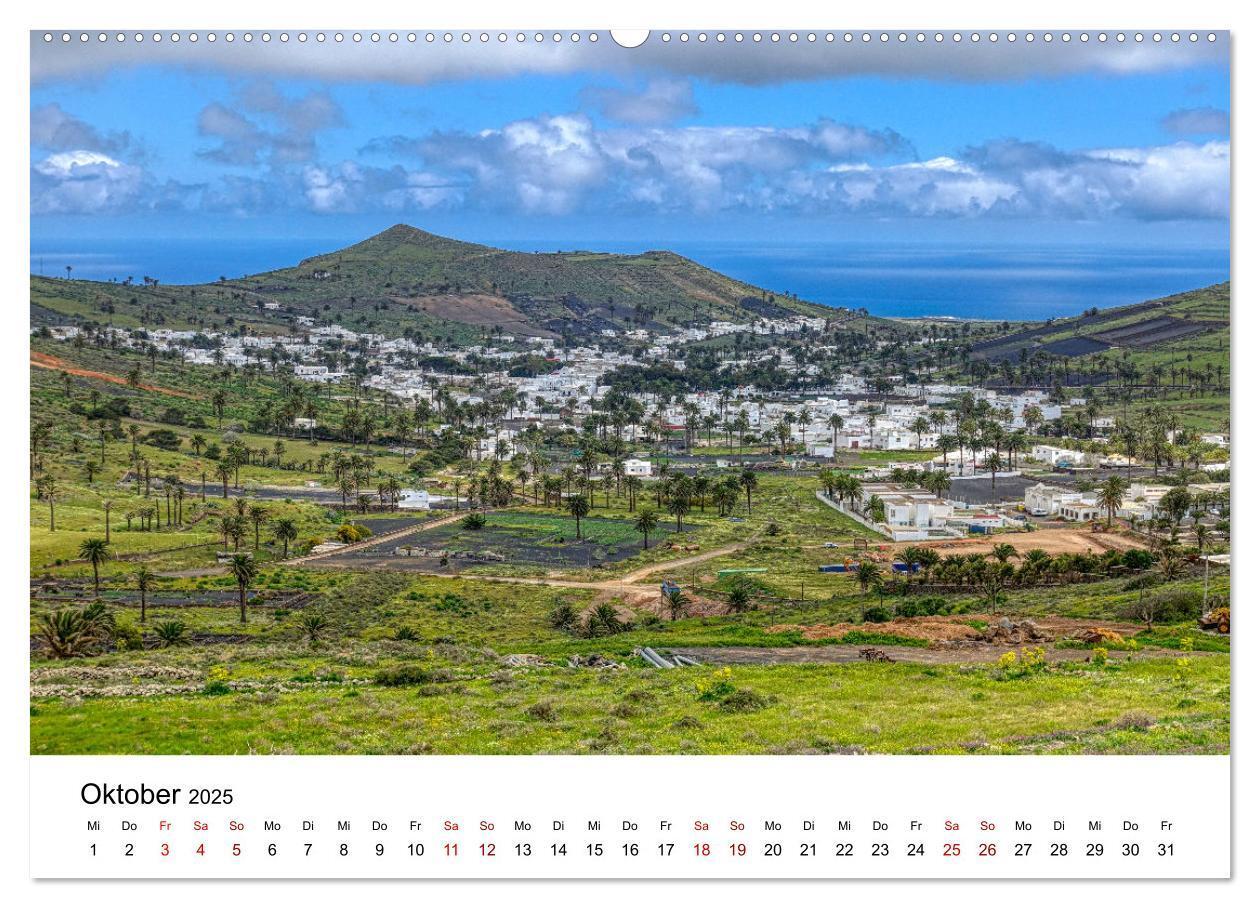 Bild: 9783435074624 | Lanzarote - Insel der spektakulären Landschaften (Wandkalender 2025...