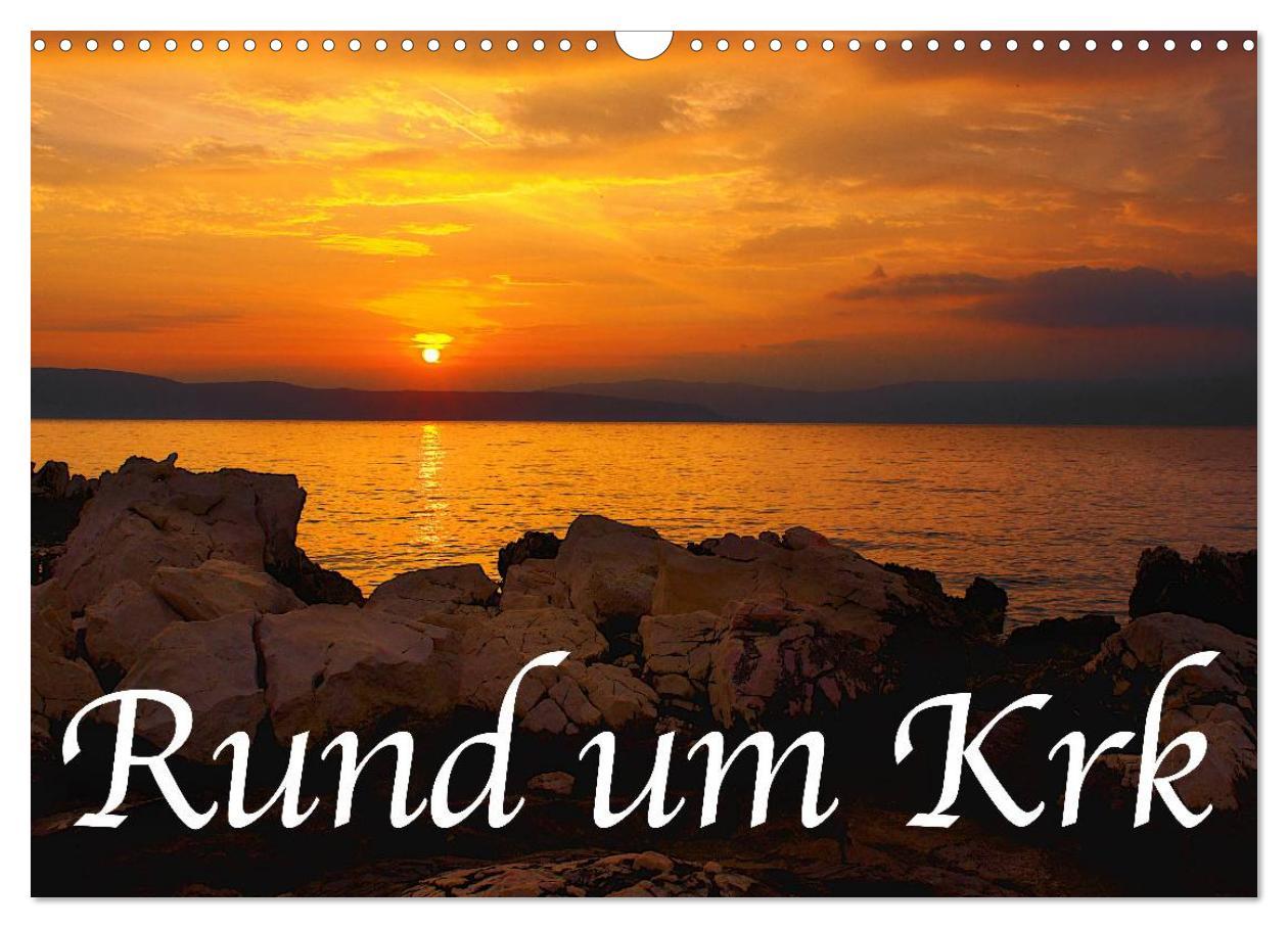 Cover: 9783435500659 | Rund um Krk (Wandkalender 2025 DIN A3 quer), CALVENDO Monatskalender