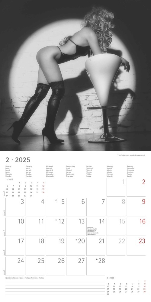 Bild: 4251732340988 | Alpha Edition - Feminine 2025 Broschürenkalender, 30x30cm,...