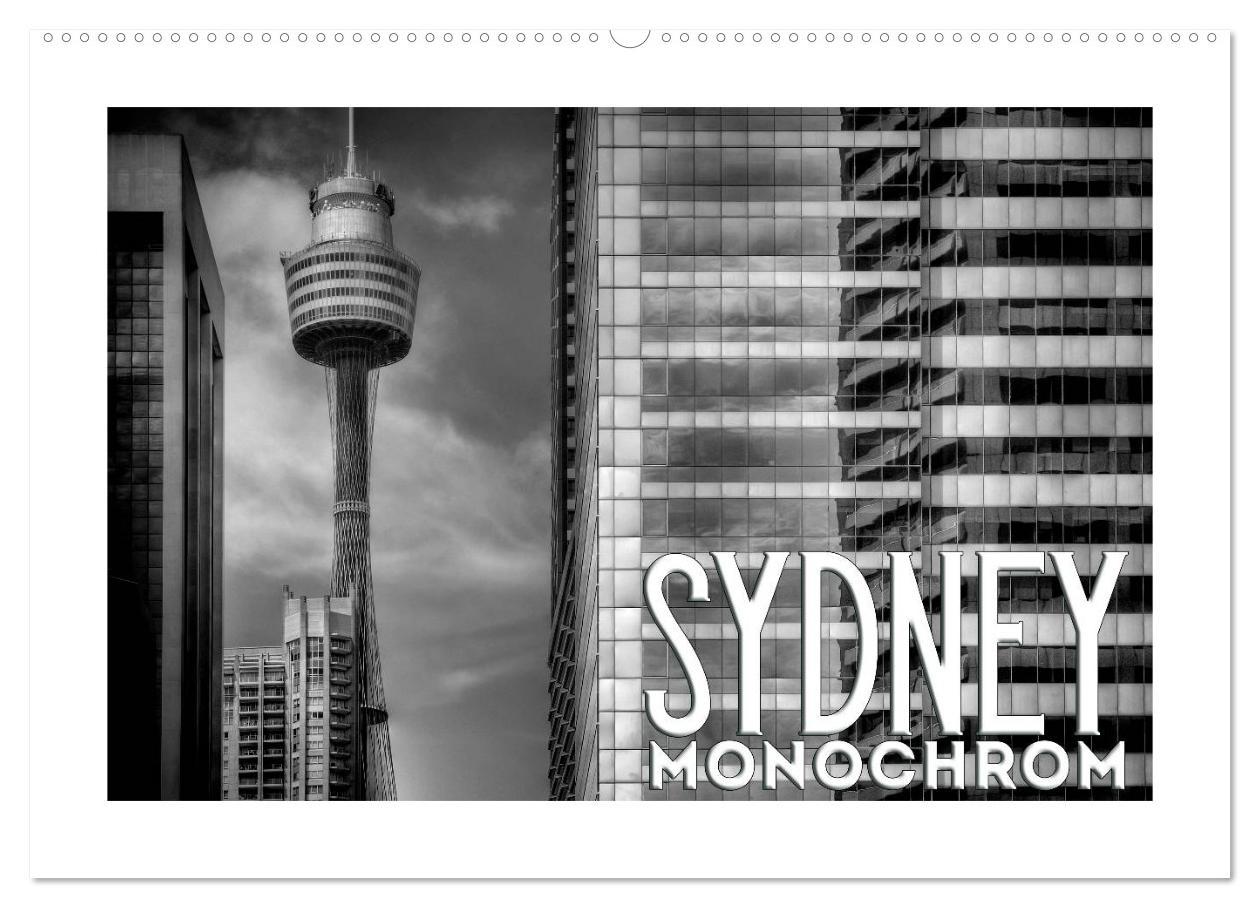 Cover: 9783457225905 | SYDNEY Monochrom (Wandkalender 2025 DIN A2 quer), CALVENDO...