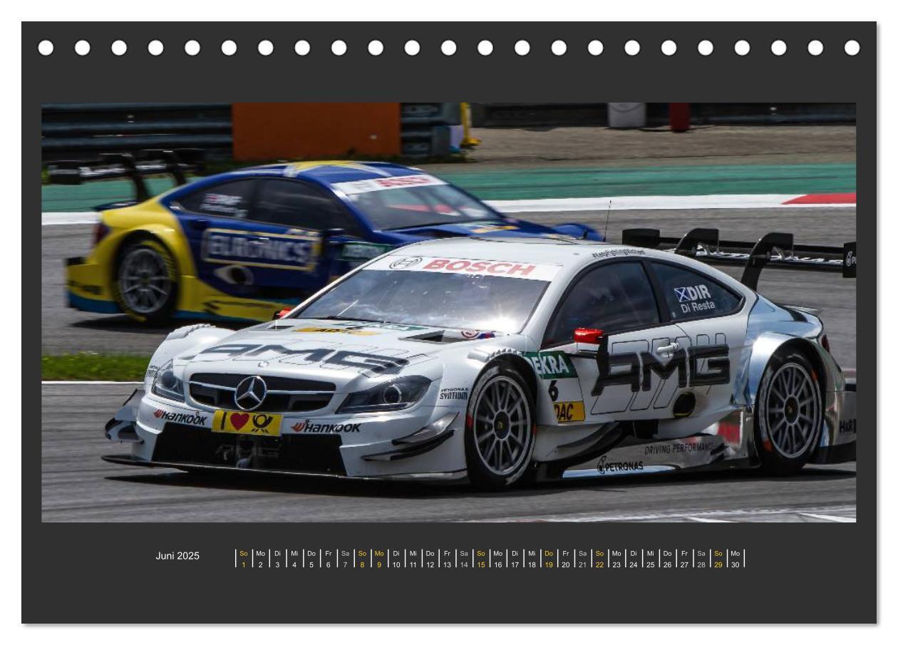 Bild: 9783435671366 | DTM-SPIELBERG (Tischkalender 2025 DIN A5 quer), CALVENDO...