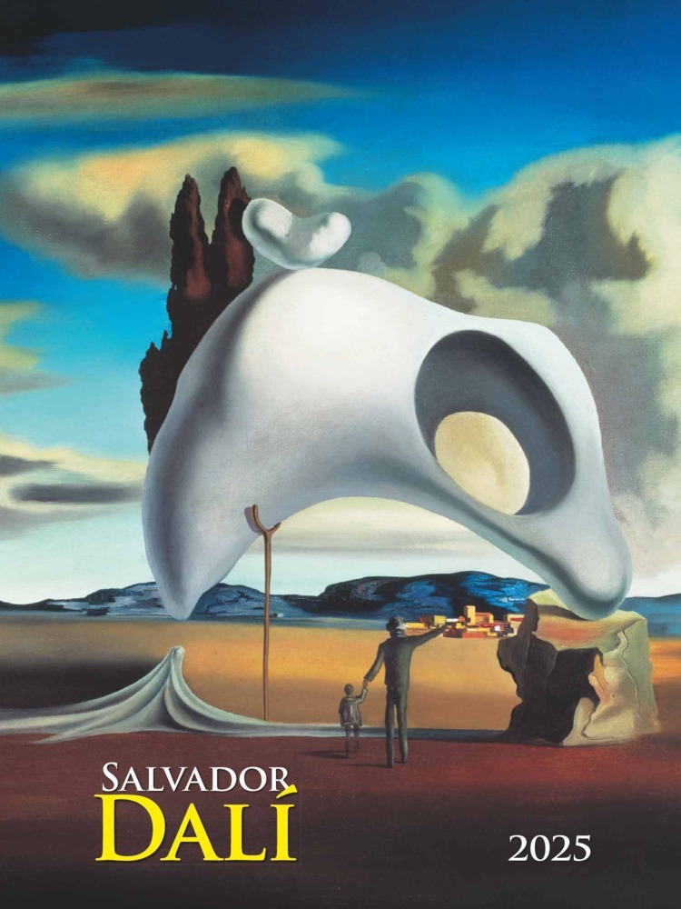 Cover: 4251732344054 | Alpha Edition - Salvador Dali 2025 Bildkalender, 42x56cm, Kalender...