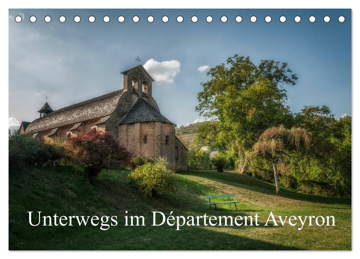 Cover: 9783435625826 | Unterwegs im Département Aveyron (Tischkalender 2025 DIN A5 quer),...