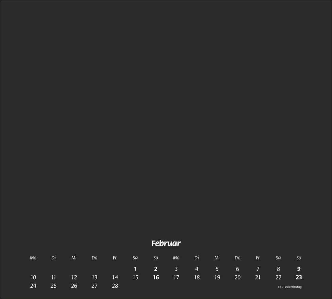 Bild: 9783756406784 | Bastelkalender schwarz 2025 | Kalender | Spiralbindung | 14 S. | 2025