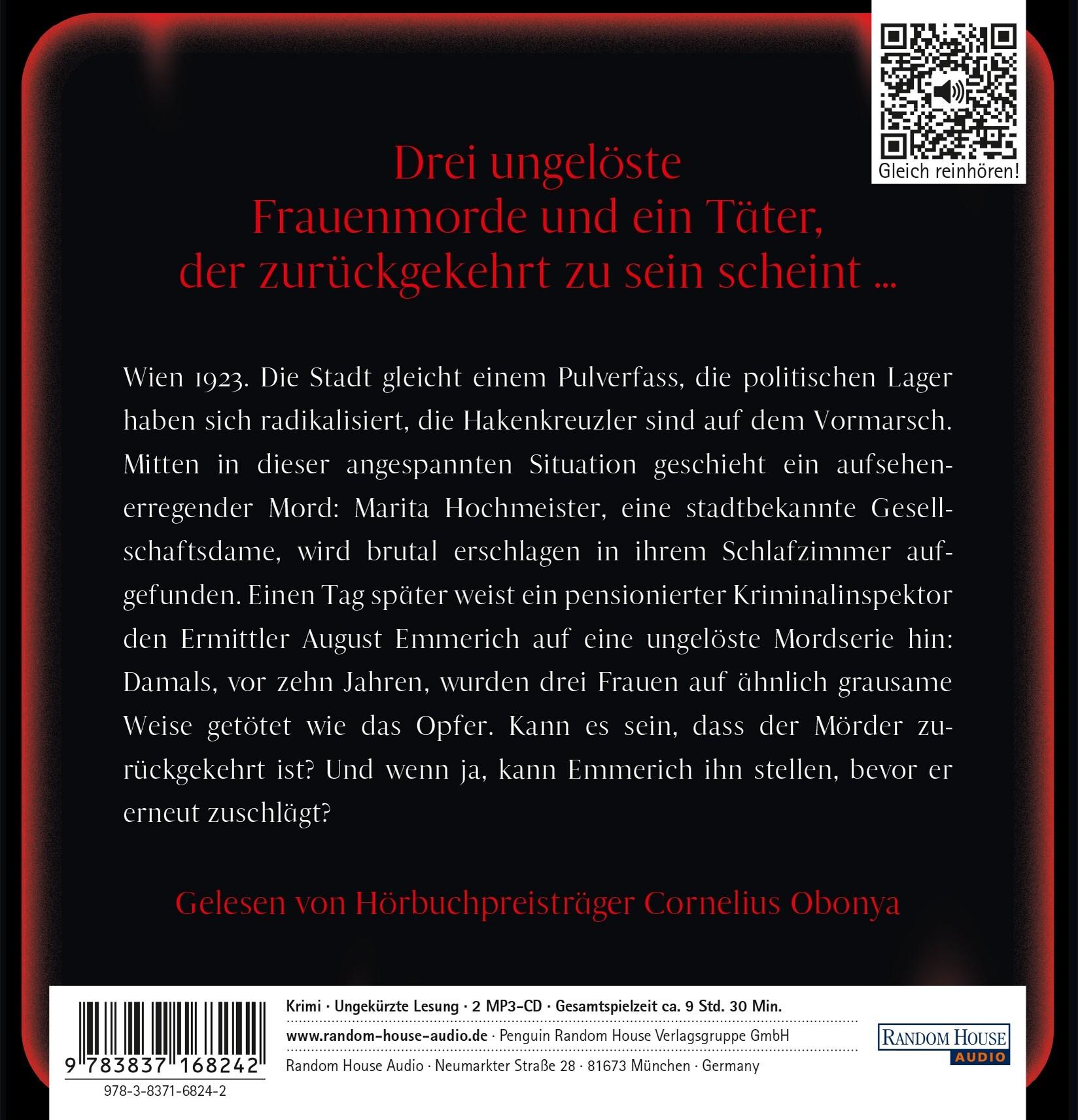 Bild: 9783837168242 | Die weiße Stunde | Ein Fall für August Emmerich - Kriminalroman | Beer