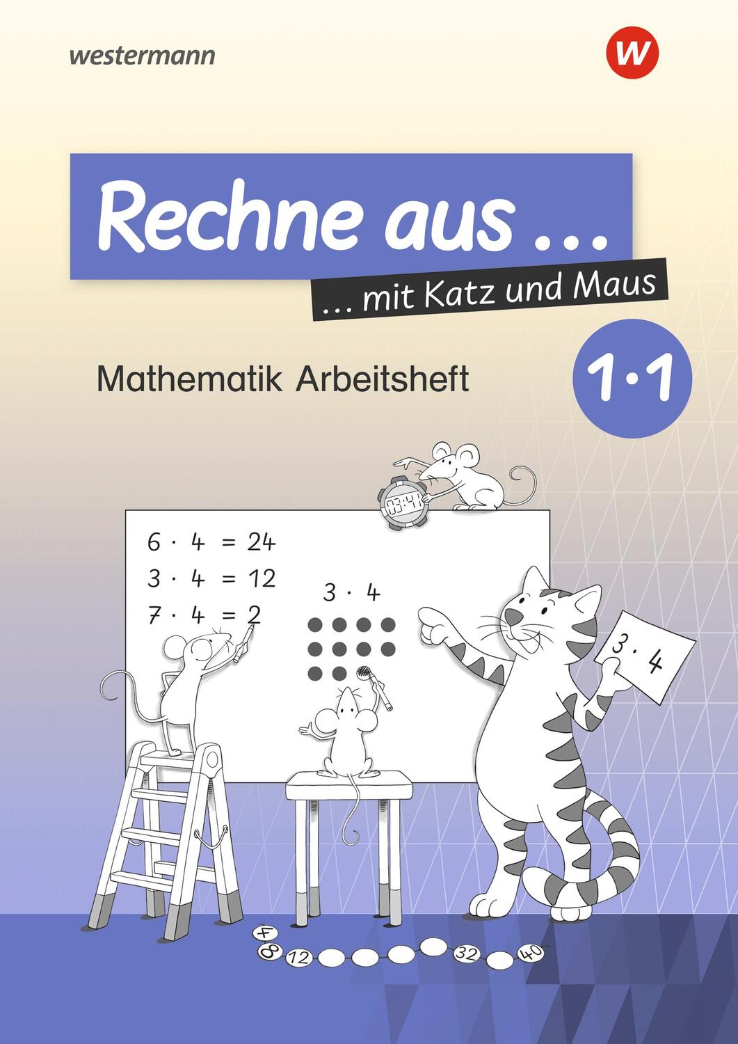 Cover: 9783141129250 | Rechne aus mit Katz und Maus. Rechne aus Einmaleins | Ausgabe 2018