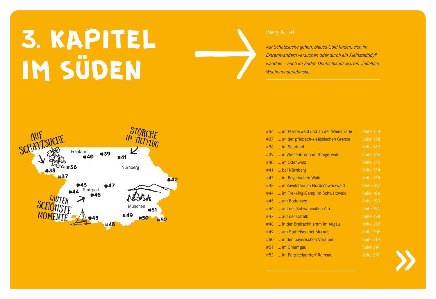 Bild: 9783770182282 | 52 kleine & große Eskapaden - Wochenenden in Deutschland | Taschenbuch