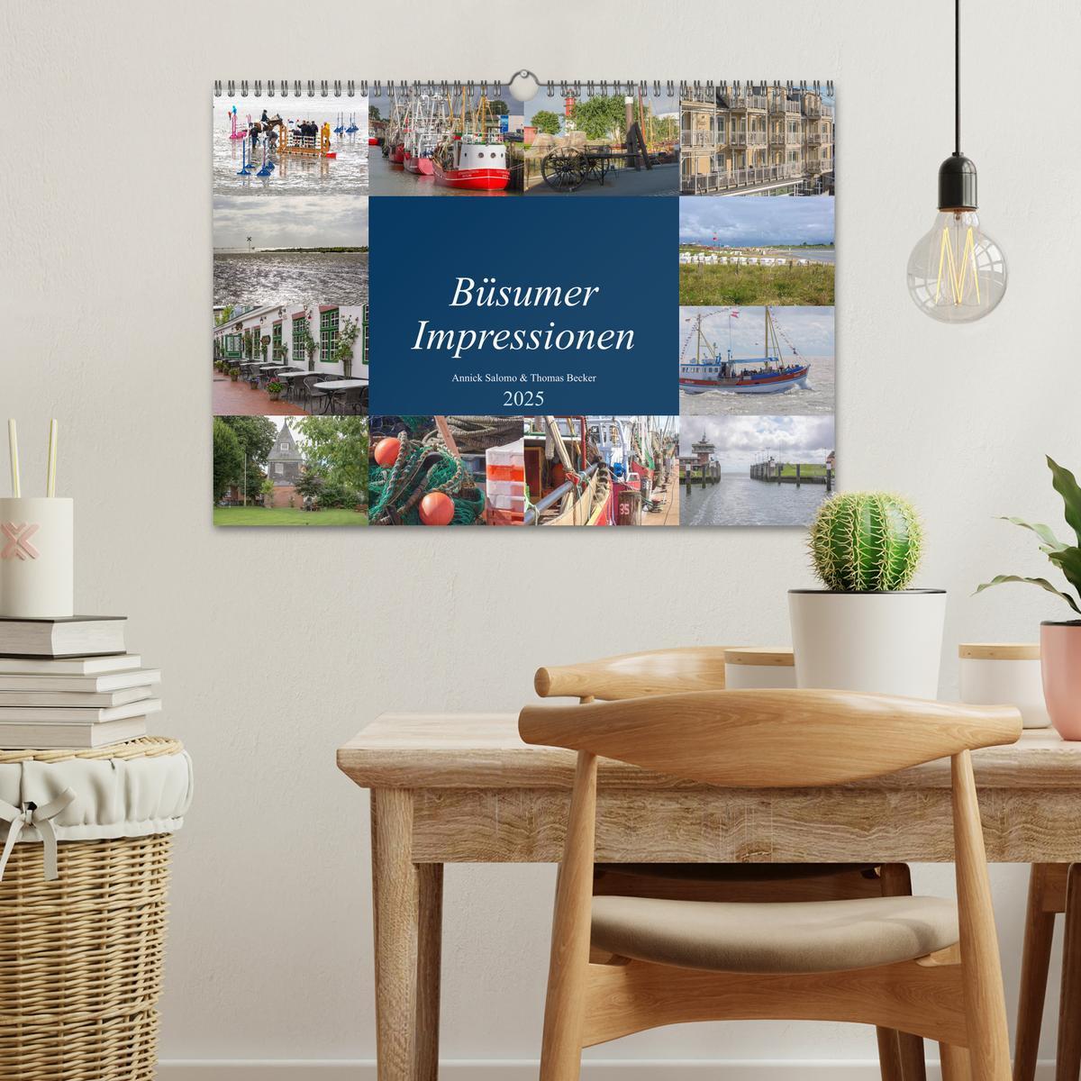 Bild: 9783435319954 | Büsumer Impressionen (Wandkalender 2025 DIN A3 quer), CALVENDO...