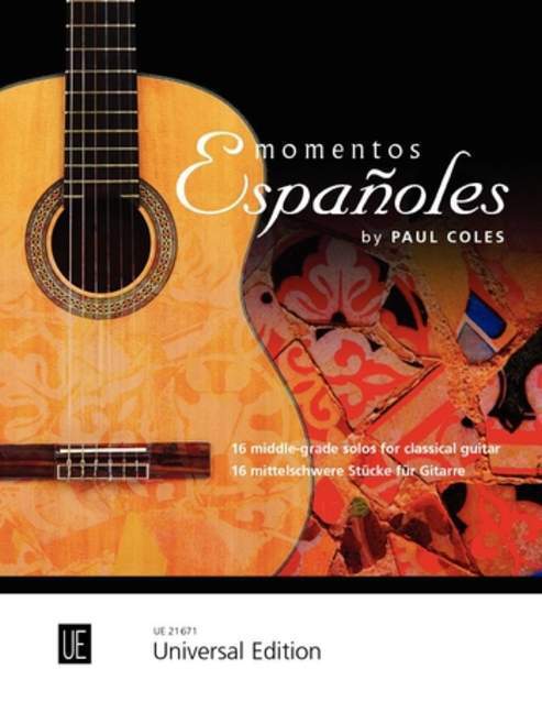 Cover: 9783702473679 | Momentos Españoles | 16 mittelschwere Stücke. Gitarre. Partitur.