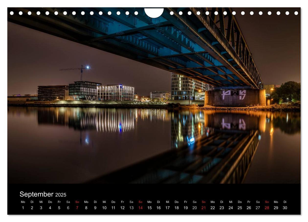 Bild: 9783435740505 | Bremen bei Nacht (Wandkalender 2025 DIN A4 quer), CALVENDO...