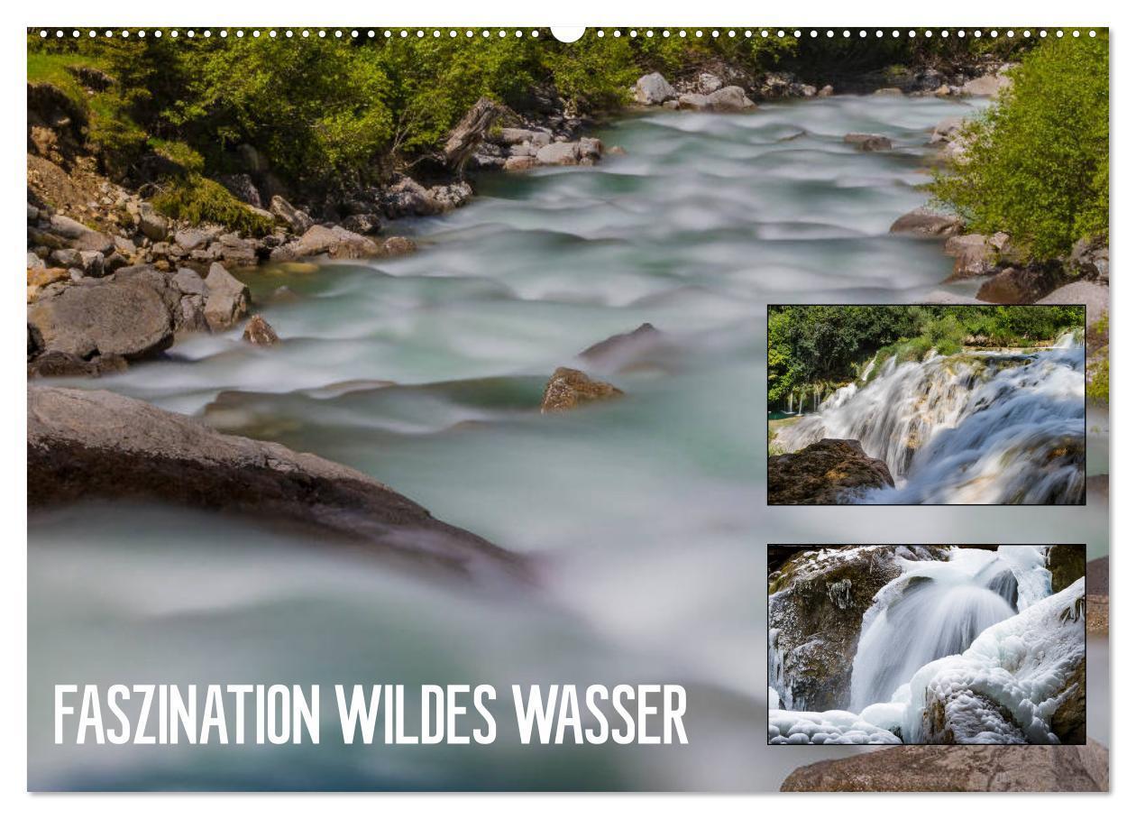 Cover: 9783435388738 | Faszination wildes Wasser (Wandkalender 2025 DIN A2 quer), CALVENDO...