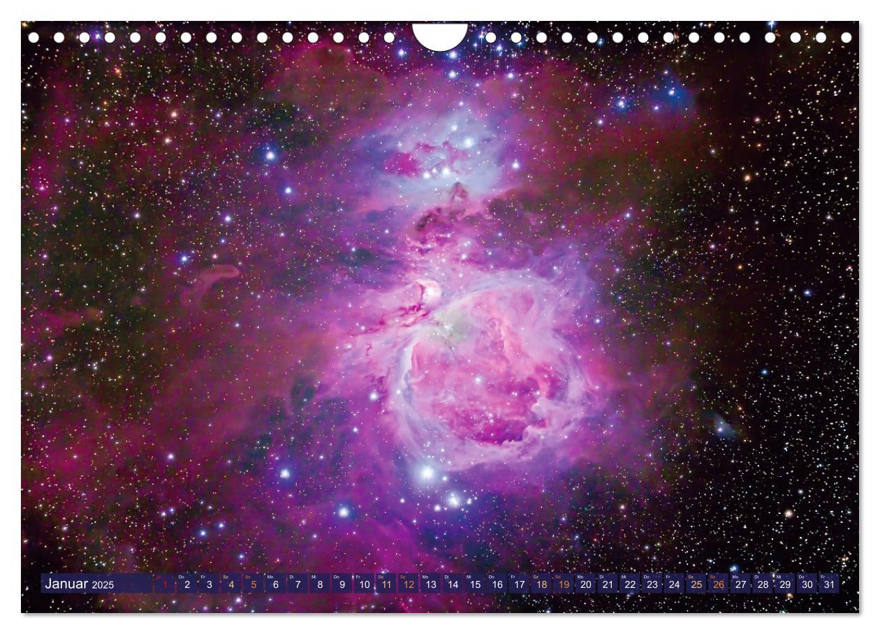 Bild: 9783435055609 | Galaxien, Sterne und Nebel: Leuchten aus dem All (Wandkalender 2025...