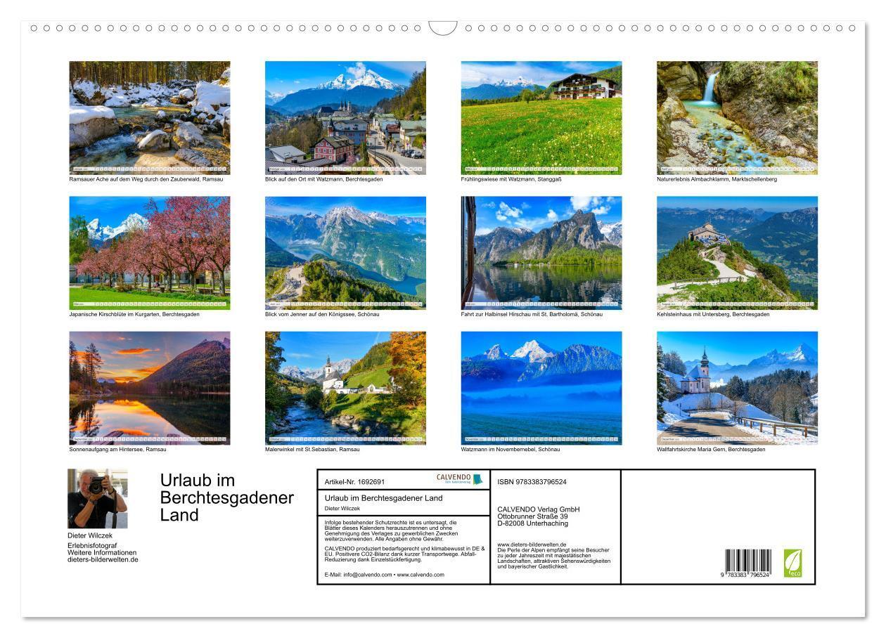 Bild: 9783383796524 | Urlaub im Berchtesgadener Land (Wandkalender 2025 DIN A2 quer),...