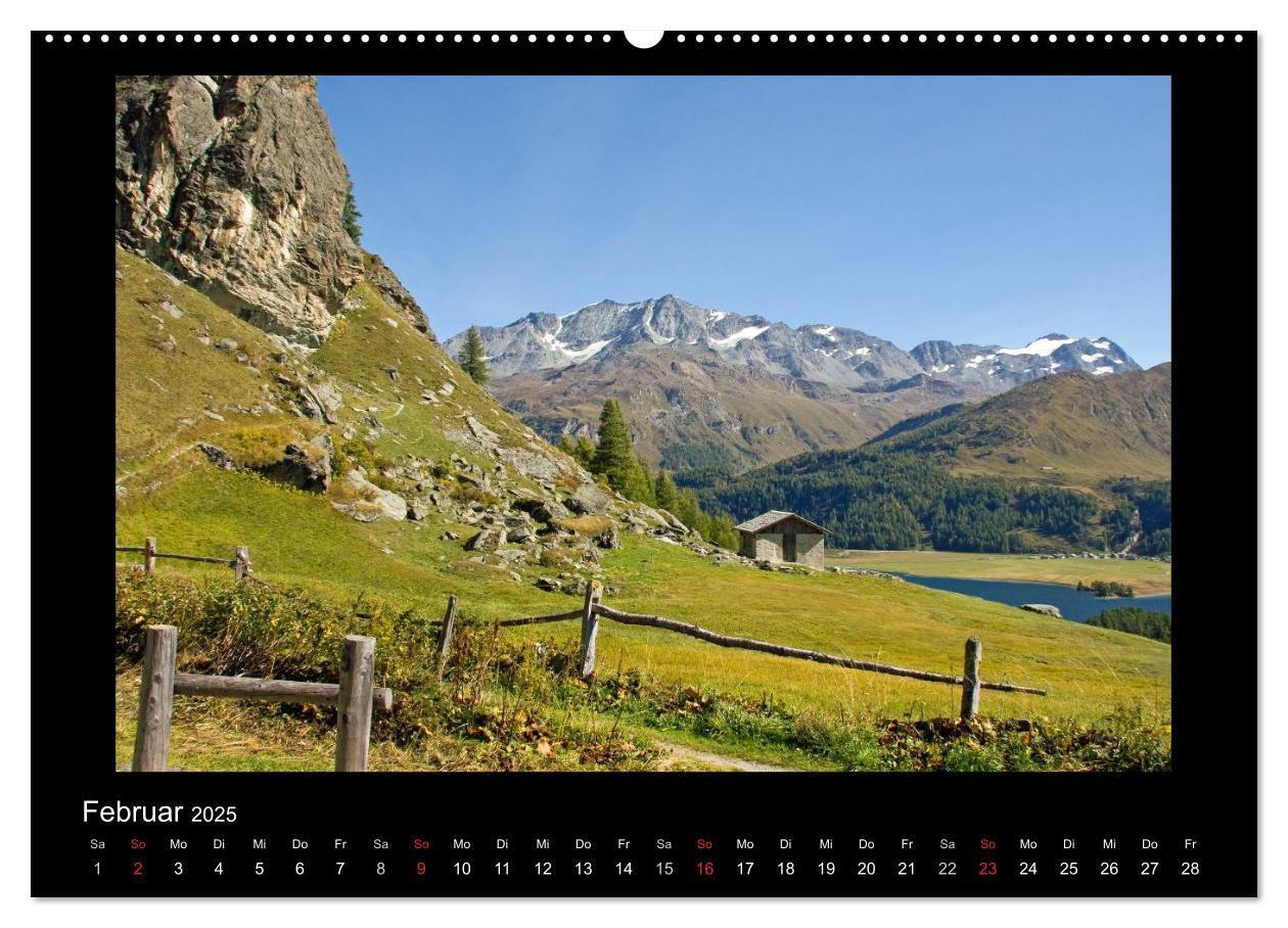 Bild: 9783435549559 | Oberengadin (hochwertiger Premium Wandkalender 2025 DIN A2 quer),...