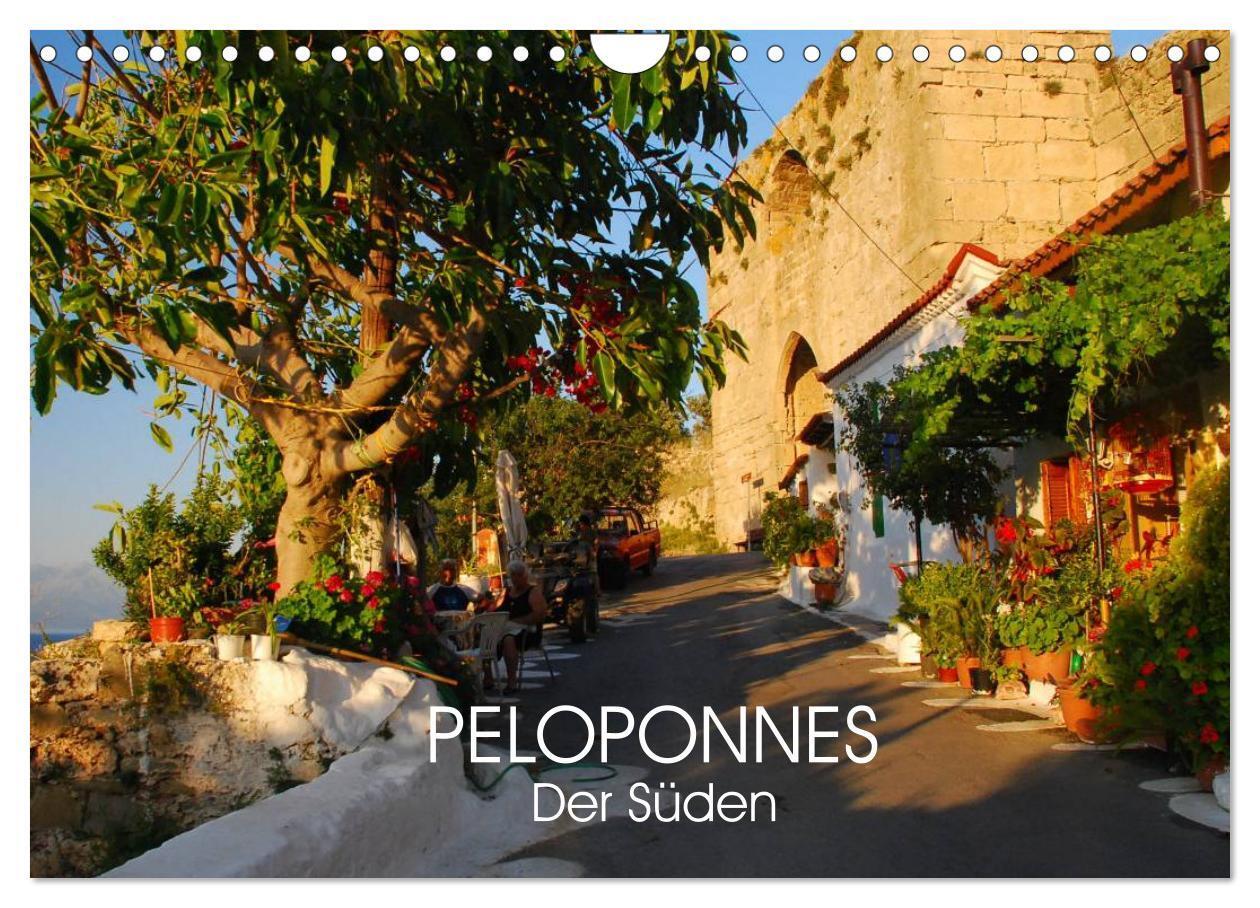 Cover: 9783435513604 | Peloponnes - Der Süden (Wandkalender 2025 DIN A4 quer), CALVENDO...