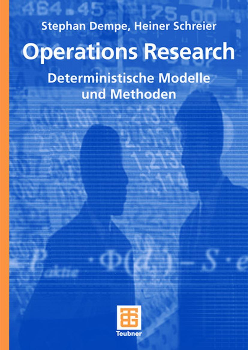 Cover: 9783519004486 | Operations Research | Deterministische Modelle und Methoden | Buch