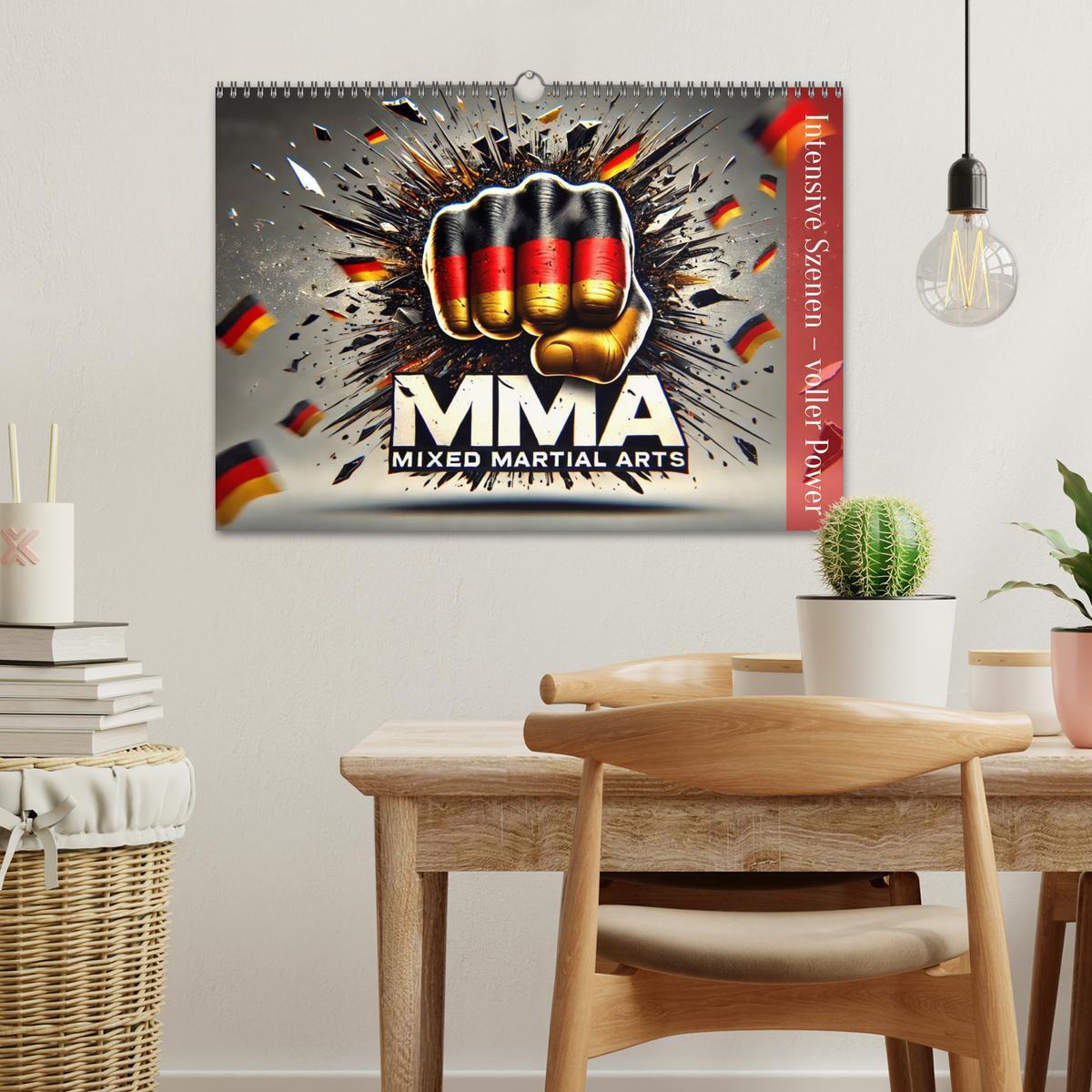 Bild: 9783457234440 | MMA Germany - Mixed Martial Arts Power (Wandkalender 2025 DIN A3...