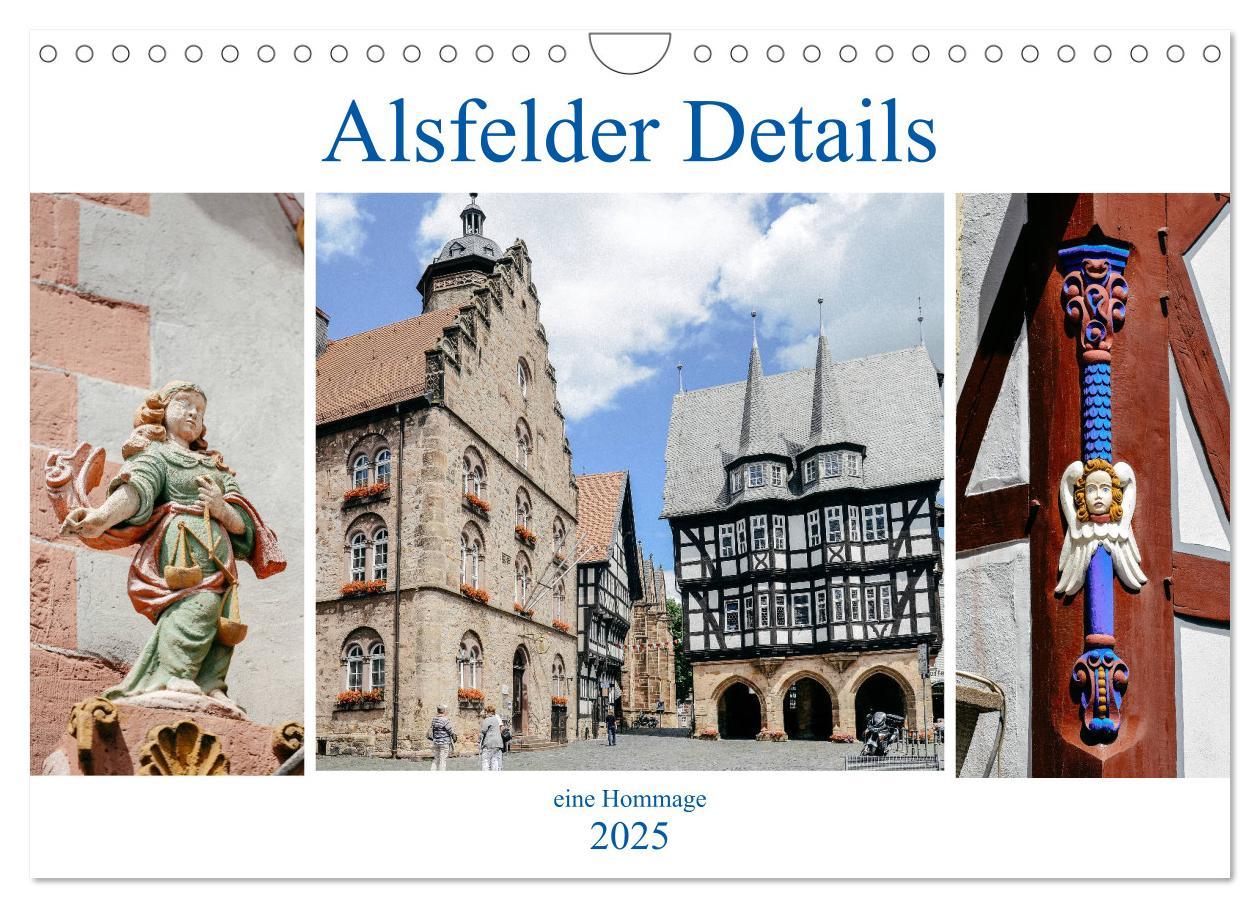 Cover: 9783435443628 | Alsfelder Details - eine Hommage (Wandkalender 2025 DIN A4 quer),...