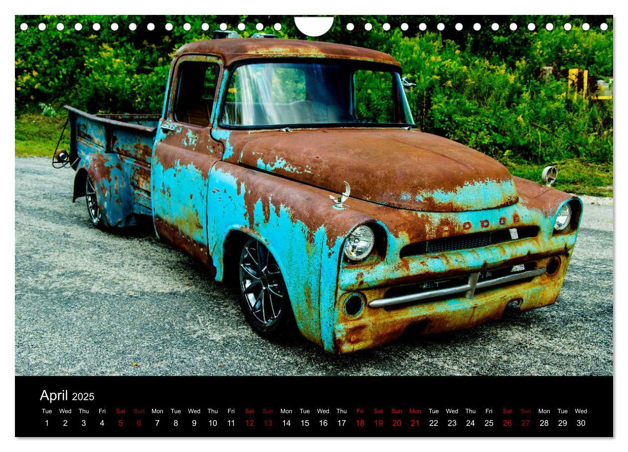 Bild: 9781325949168 | Rat Rods (Wall Calendar 2025 DIN A4 landscape), CALVENDO 12 Month...