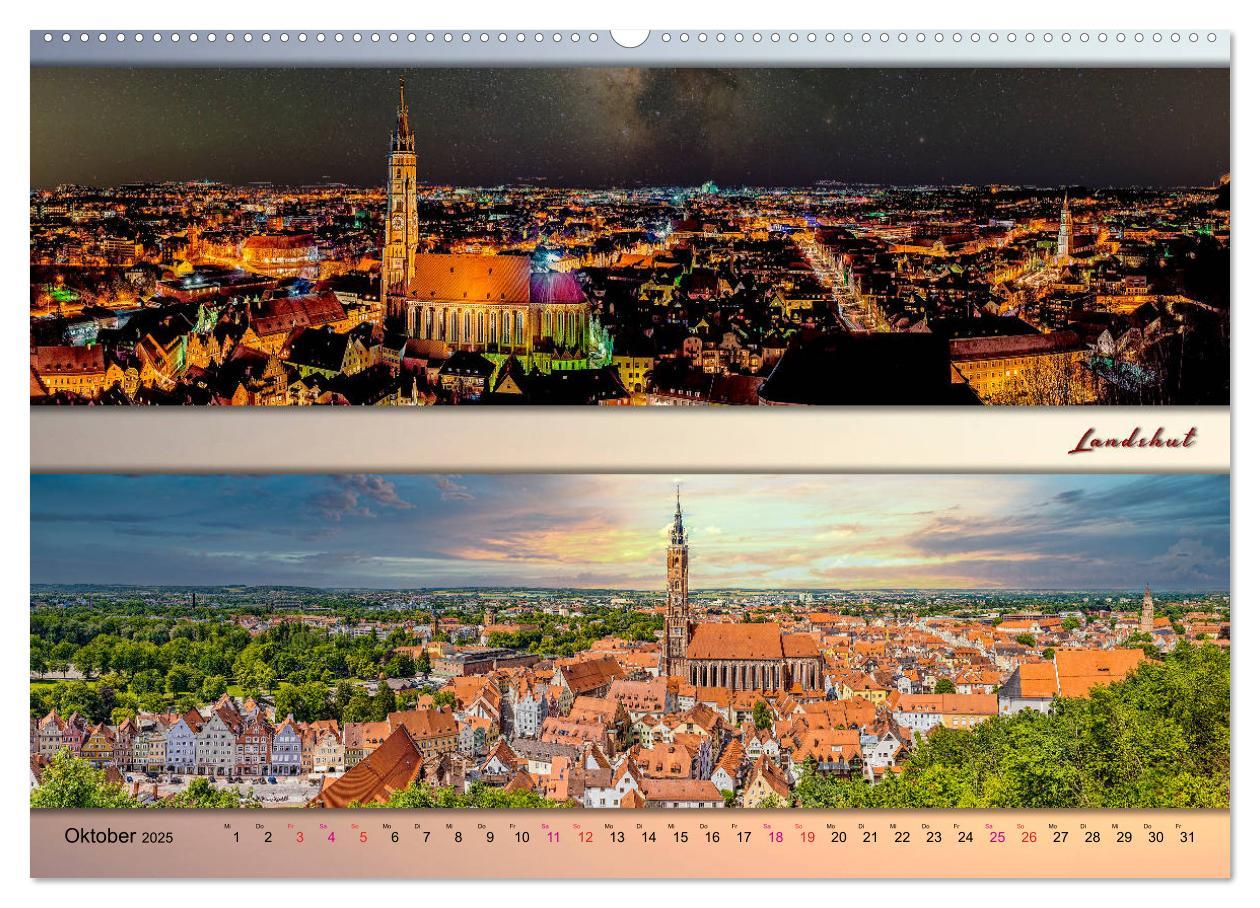 Bild: 9783435133697 | Faszinierende Städte in Deutschland - Panoramen (Wandkalender 2025...