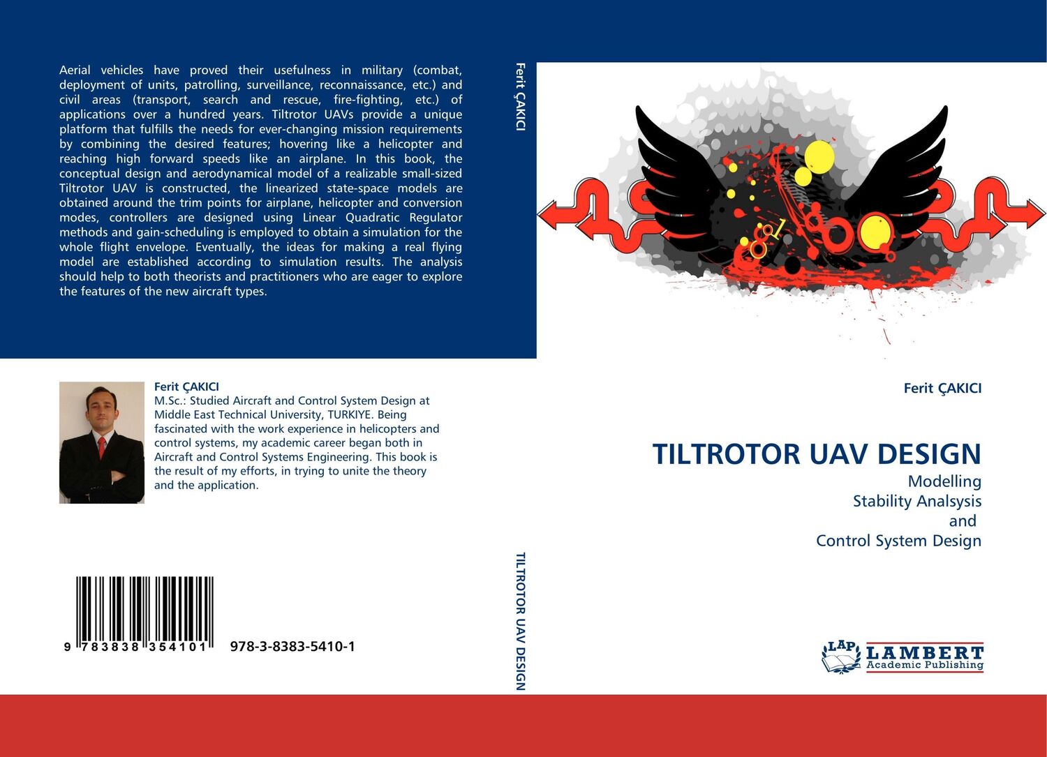 Cover: 9783838354101 | TILTROTOR UAV DESIGN | Ferit Çakici | Taschenbuch | Paperback | 132 S.