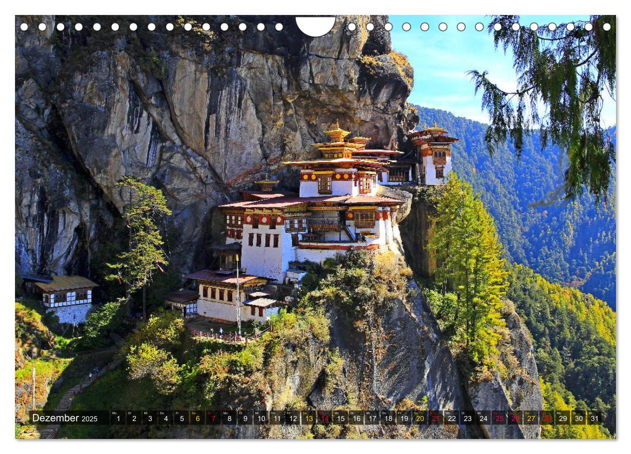 Bild: 9783435333042 | Königreich Bhutan - Juwel am Himalaya (Wandkalender 2025 DIN A4...