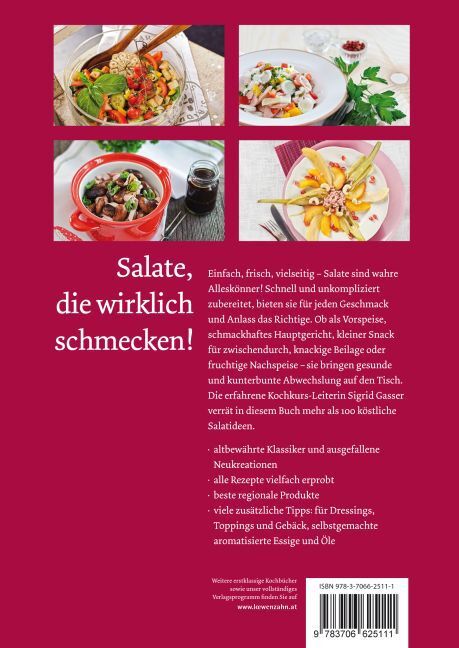 Bild: 9783706625111 | Salate | einfach, frisch, vielseitig - 100 köstliche Rezepte | Gasser