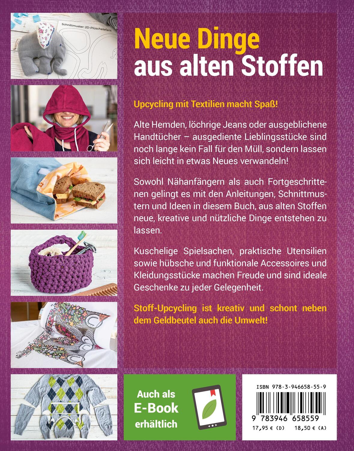 Bild: 9783946658559 | Neue Dinge aus alten Stoffen | smarticular Verlag | Taschenbuch | 2021