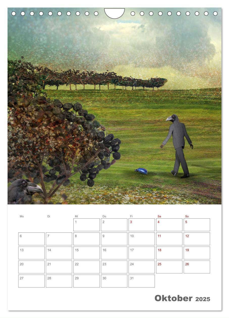 Bild: 9783435952892 | Surrealistische Reisen (Wandkalender 2025 DIN A4 hoch), CALVENDO...