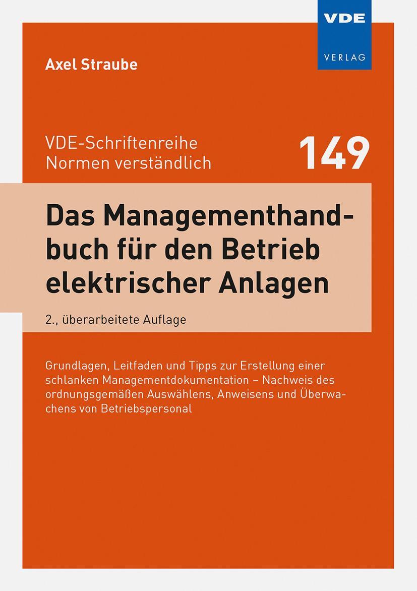 Bild: 9783800764112 | Das Managementhandbuch für den Betrieb elektrischer Anlagen | Straube