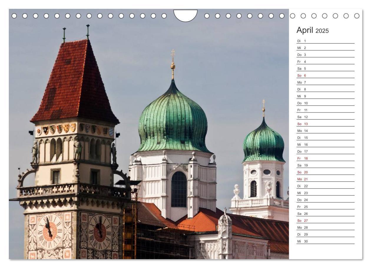 Bild: 9783435517152 | Pittoreskes Passau (Wandkalender 2025 DIN A4 quer), CALVENDO...